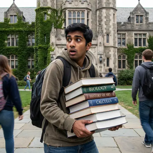 University Freshman Anxiety | New Student at Historic Campus