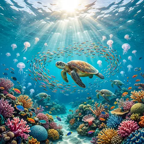 Spectacle of Life in Pristine Aquatic Environments