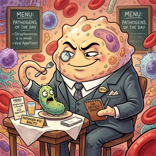 Macrophage Cell: The Food Critic in a Suit