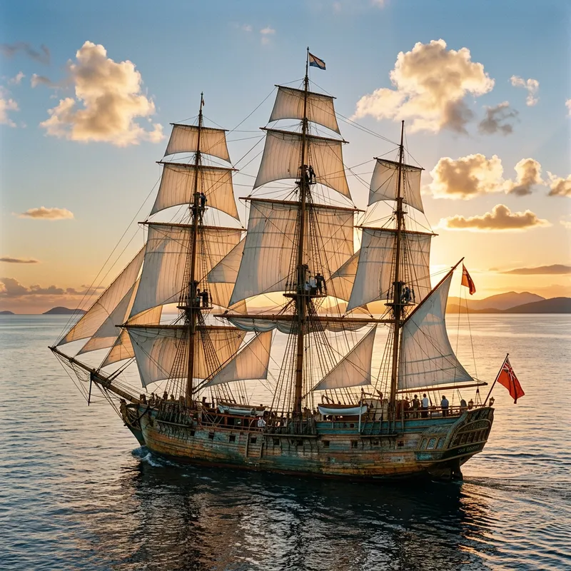 Classic Ship PNG for Sailing Enthusiasts