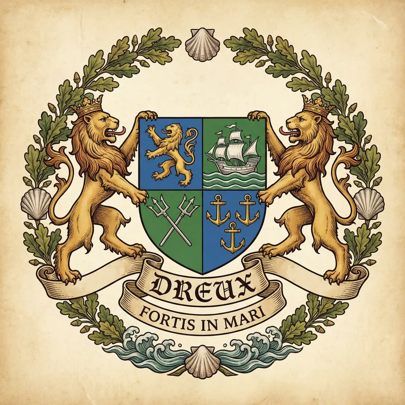 Dreux Family Crest: Noble Heritage & History