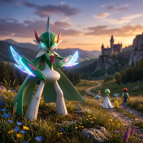 Gallade Pokémon: Powerful Psychic-Fighting Type