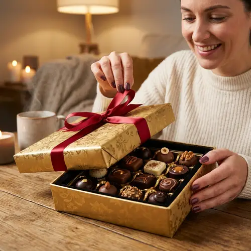 Luxury Chocolate Unboxing: Decadent Treats Await Inside