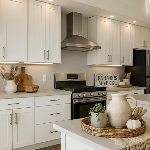 Farmhouse Rustic Kitchen Counter Design Ideas