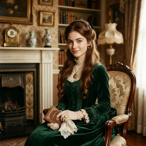 19th Century Desirable Young Woman Portrait