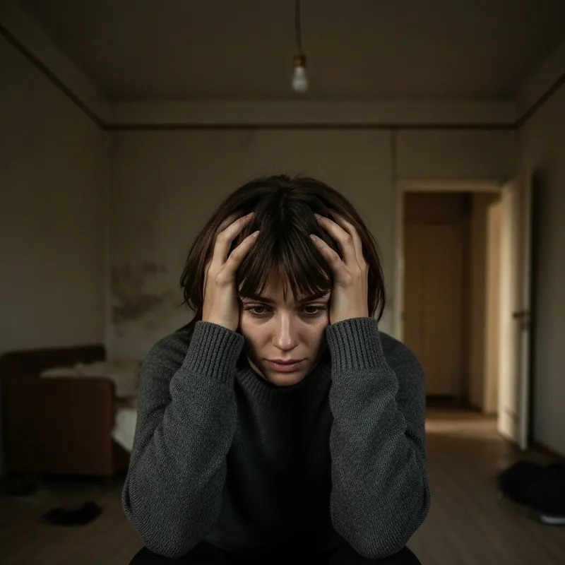 Emotional Struggles: A Moment of Despair