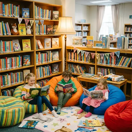 Cozy Reading Corner for Kids | Library Space
