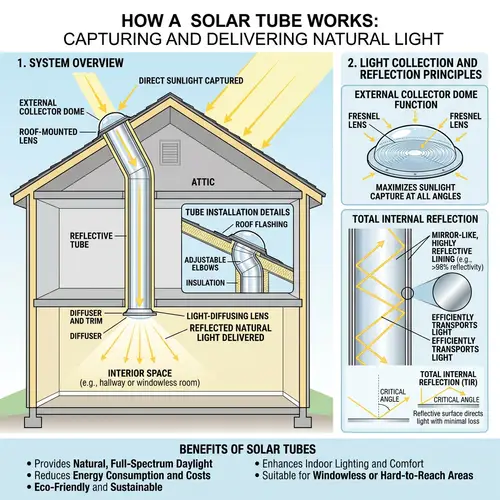 Solar Tube Lighting - Natural Light Solution for Buildings