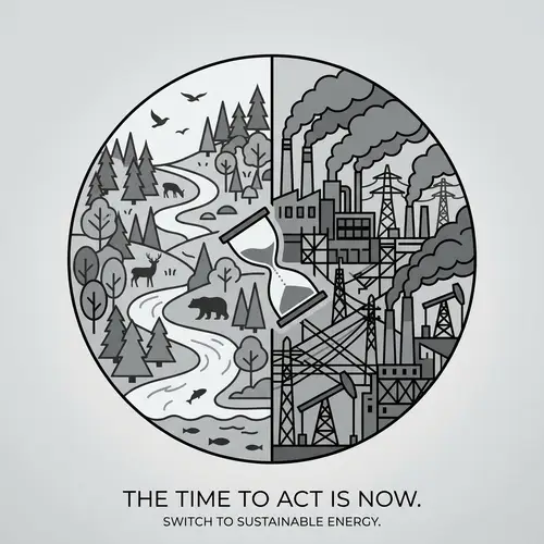 Nature vs. Industry: A Call for Sustainable Energy