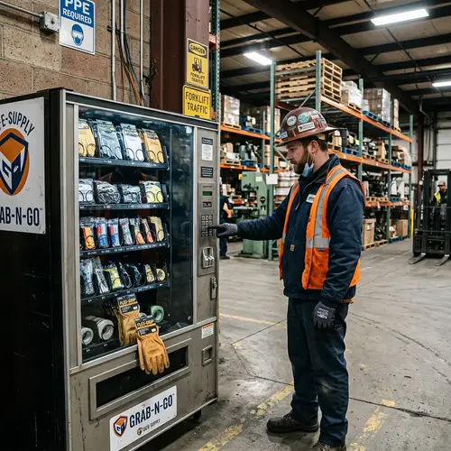 Industrial Vending Machine for Work Gloves