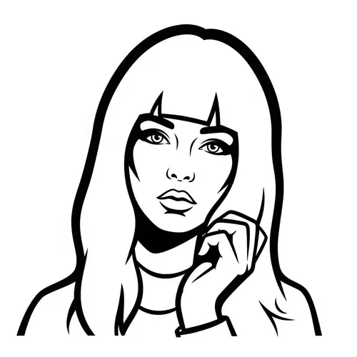 Bold Outline Illustrative Image Creation