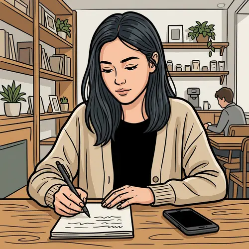 Bold Outline Illustrative Image Creation