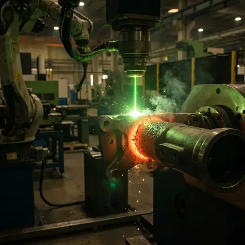 Precision Laser Metal Hardening Process | Industrial Setup