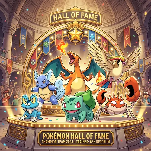 Froakie to Charizard: Hall of Fame Pokemon Designs