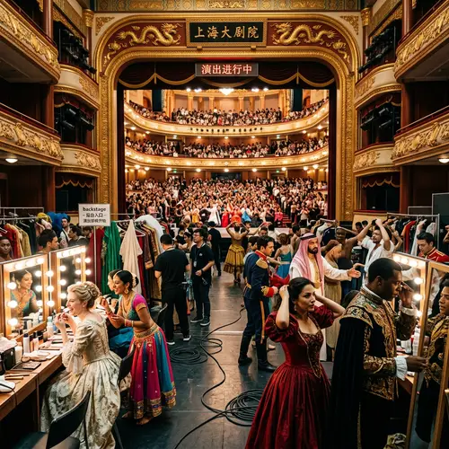 Vibrant Day at Musical Theatre in Shanghai