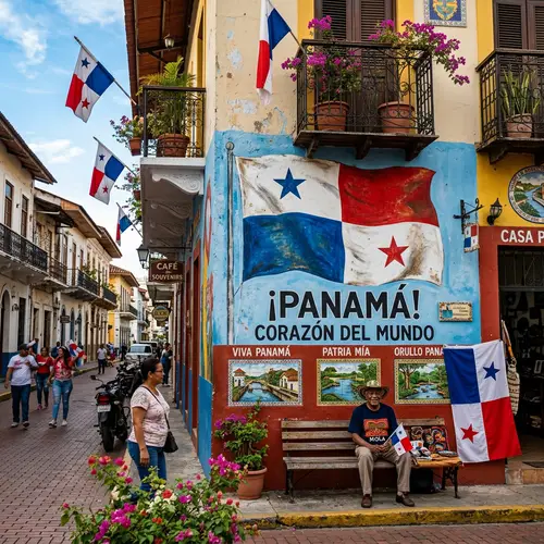 Patriotic Panama Wall Art: Celebrate Your Heritage