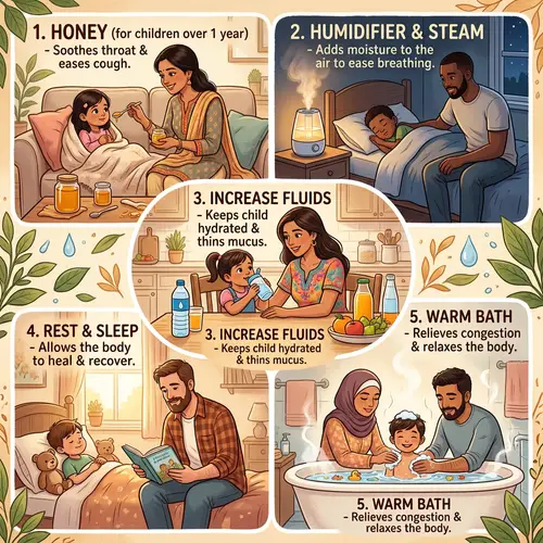 Natural Remedies to Reduce Cough in Children - Home Treatments