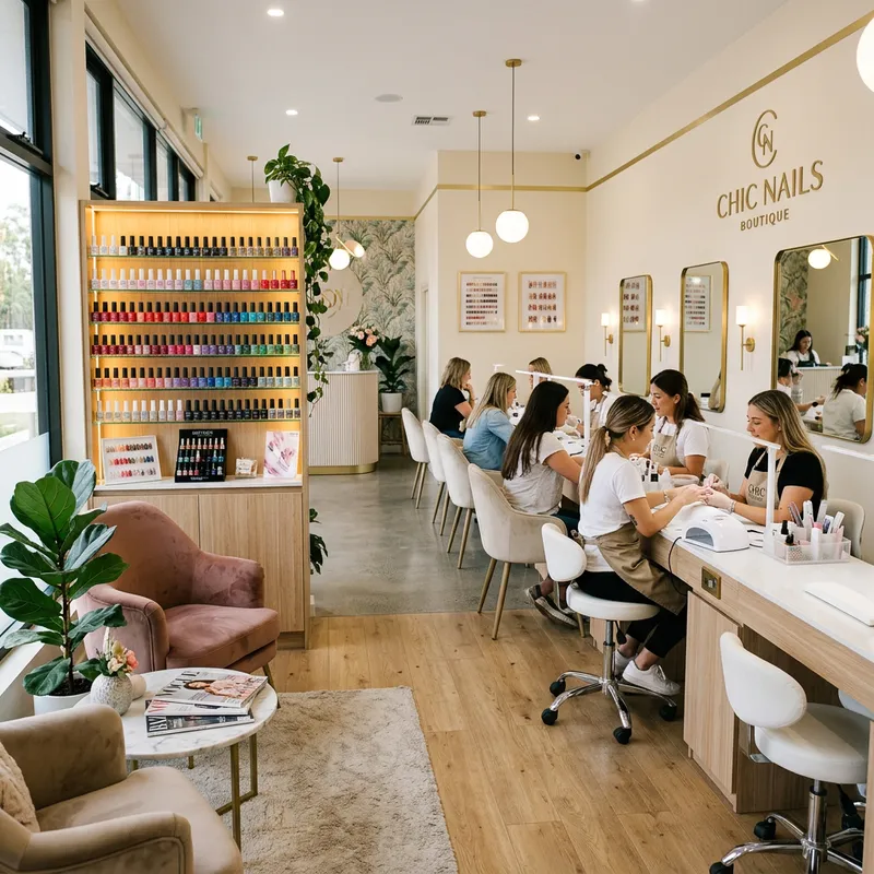 Stunning Nail Design Studio Interior Inspiration
