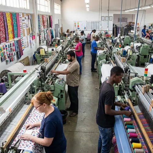 Vibrant Textile Manufacturing Company Services