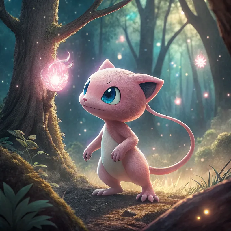 Mew: Disney's Adorable Pink Pokémon Movie Mew: Disney's Adorable Pink Pokémon Movie