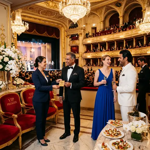 Luxurious VIP Experience at Grand Auditorium with Distinguished Guests