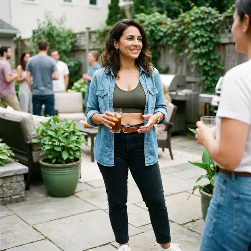 Milf Step Aunt in Tiny Bra: Sexy Curves Revealed