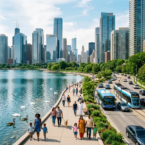 Beautiful Ciudad con Lagos: A City of Tranquility