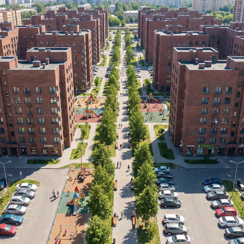 Vibrant Residential Complex with 15 Blocks and Family Amenities