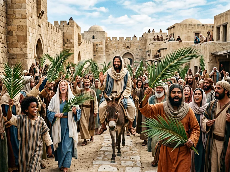 Celebrating Palm Sunday: A Biblical Reenactment