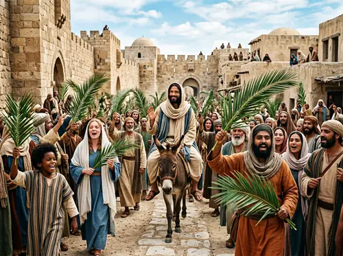 Celebrating Palm Sunday: A Biblical Reenactment