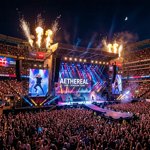 Impressive Concert Stage Design for Stadiums