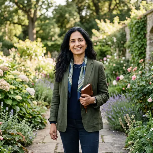 50-Year-Old Lady with Black Hair & Brown Eyes | Mature Beauty & Confidence