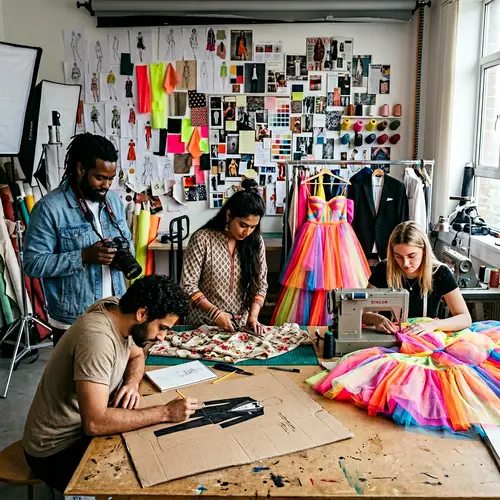 Fashion Designers Photo Shoot: Creative Diversity in Action