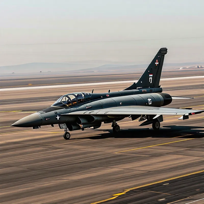 Rafale Airplane - 3D Render Rafale Airplane - 3D Render