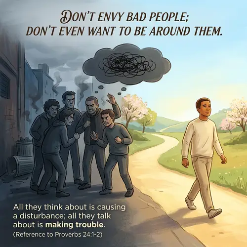 Avoid Bad Company: Wisdom from Proverbs 24