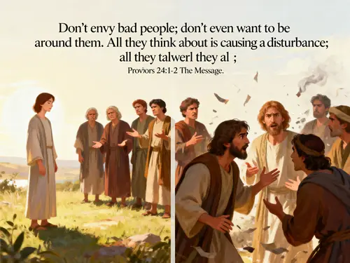 Avoid Bad Company: Wisdom from Proverbs 24