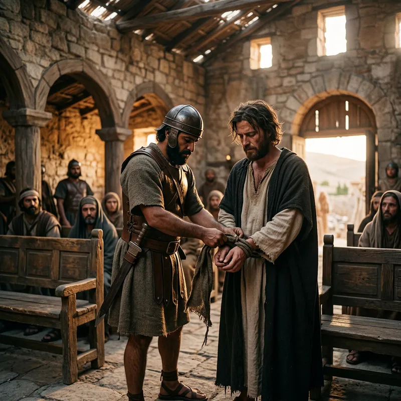 Ancient Israel Soldier Courtroom Scene Ancient Israel Soldier Courtroom Scene