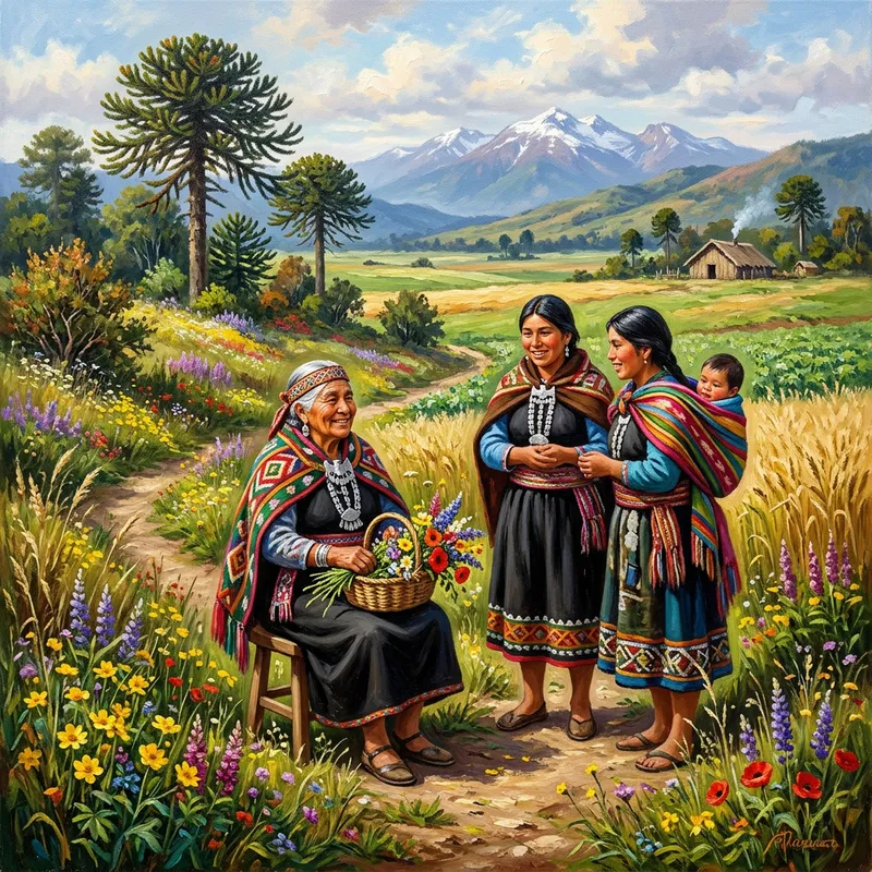Mapuche Oil: Nature's Essence in Bloom