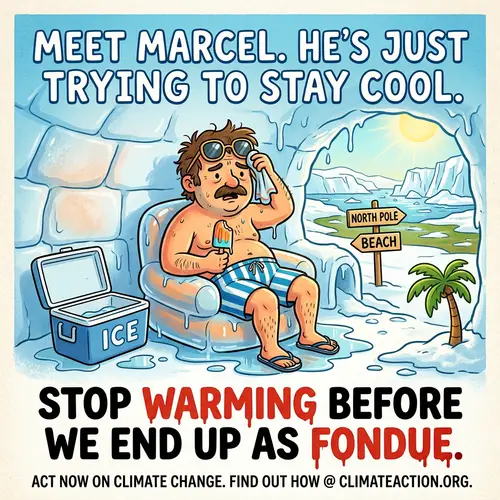 Stop Climate Change with Marcel's Message