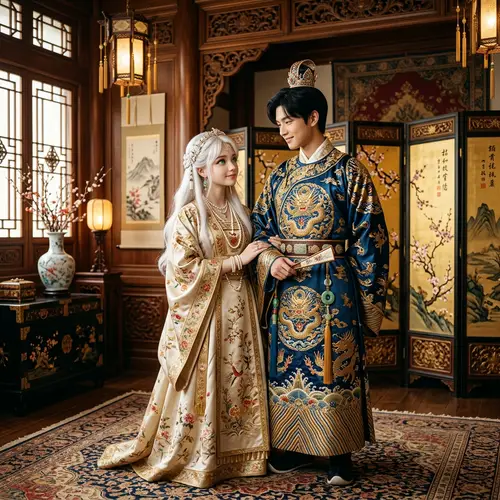 Prince Zuko & the Enigmatic Girl in the Palace