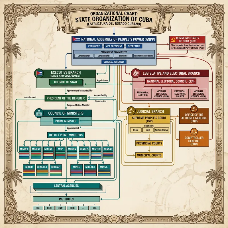 State Organization Structure in Cuba | State Org Chart