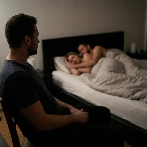 Cuckold Fantasy: Husband Watching Wife's Affair