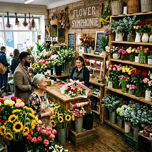 Flower Symphonie: Local Flower Shop with Creative Bouquets