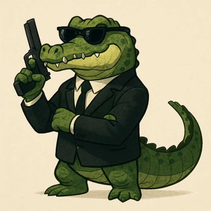 Crocodile Secret Agent Adventures