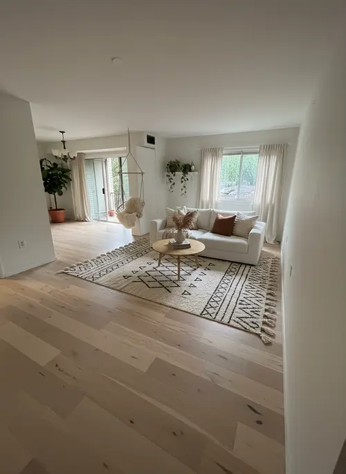 Scandinavian Minimalism with Boho Touches