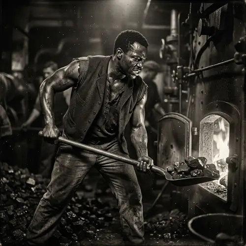 Stunning 19th-Century Realism: The Black Stoker