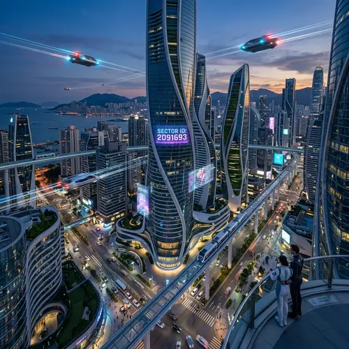 Futuristic City: A Vision of Tomorrow