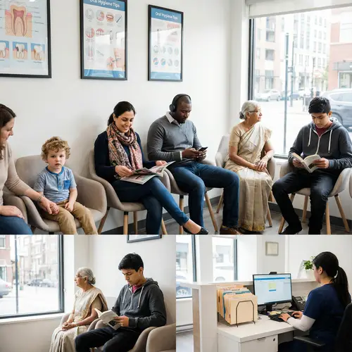 Diverse Patients at Busy Dental Clinic | Top Dental Services