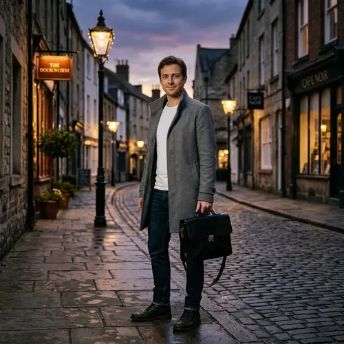 Meet Joshua Dangerfield: A Mysterious Caucasian Man at Twilight