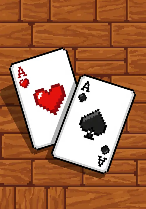 Pixel Art Playing Cards Design | Retro Game Aesthetic